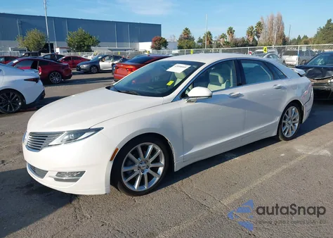 2016 Lincoln Mkz Hybrid from USA, damaged, VIN 3LN6L2LU0GR626908